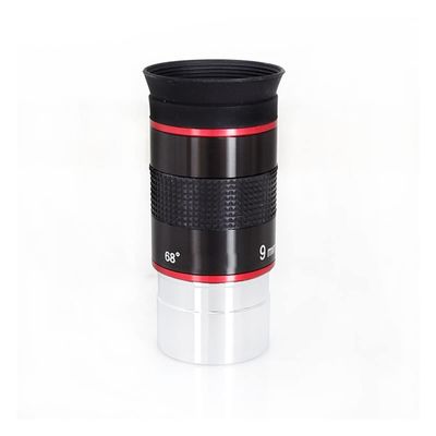 1.25" 68 Degree Ultra Wide Angle Eyepiece 6mm 9mm 15mm 20mm Astronomical Telescope Eyepiece Astronomical Telescope Part(9mm)