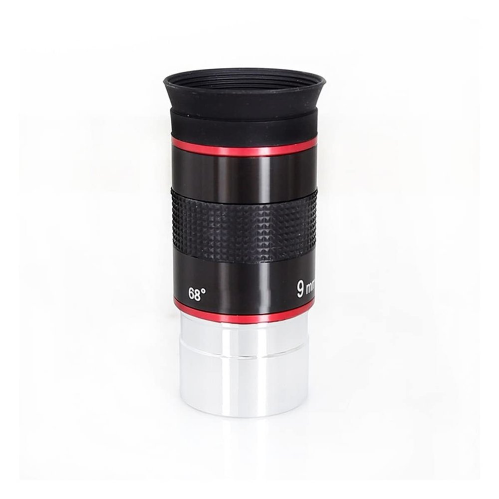 1.25" 68 Degree Ultra Wide Angle Eyepiece 6mm 9mm 15mm 20mm Astronomical Telescope Eyepiece Astronomical Telescope Part(9mm)