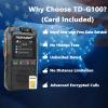 TIDRADIO TD-G100 Rapid Unlimited Range Walkie Talkies with SIM Cards, 4G POC Two Way Radios Nationwide 6000 Miles, Global Long Range PTT for Family, Logistics, Company, Compatible with TD-M15, 6 Pack view 3