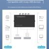 4 Ports USB Synchronizer - KVM Switch/Distributor, DNF Keyboard Mouse Shared Display Synchronization Controller view 3