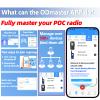10Pack-TIDRADIO TD-G100 Rapid Unlimited Range Walkie Talkies with SIM Cards, 4G POC Two Way Radios Nationwide 6000 Miles, Global Long Range PTT for Family, Logistics, Company,Compatible with TD-M15 view 3
