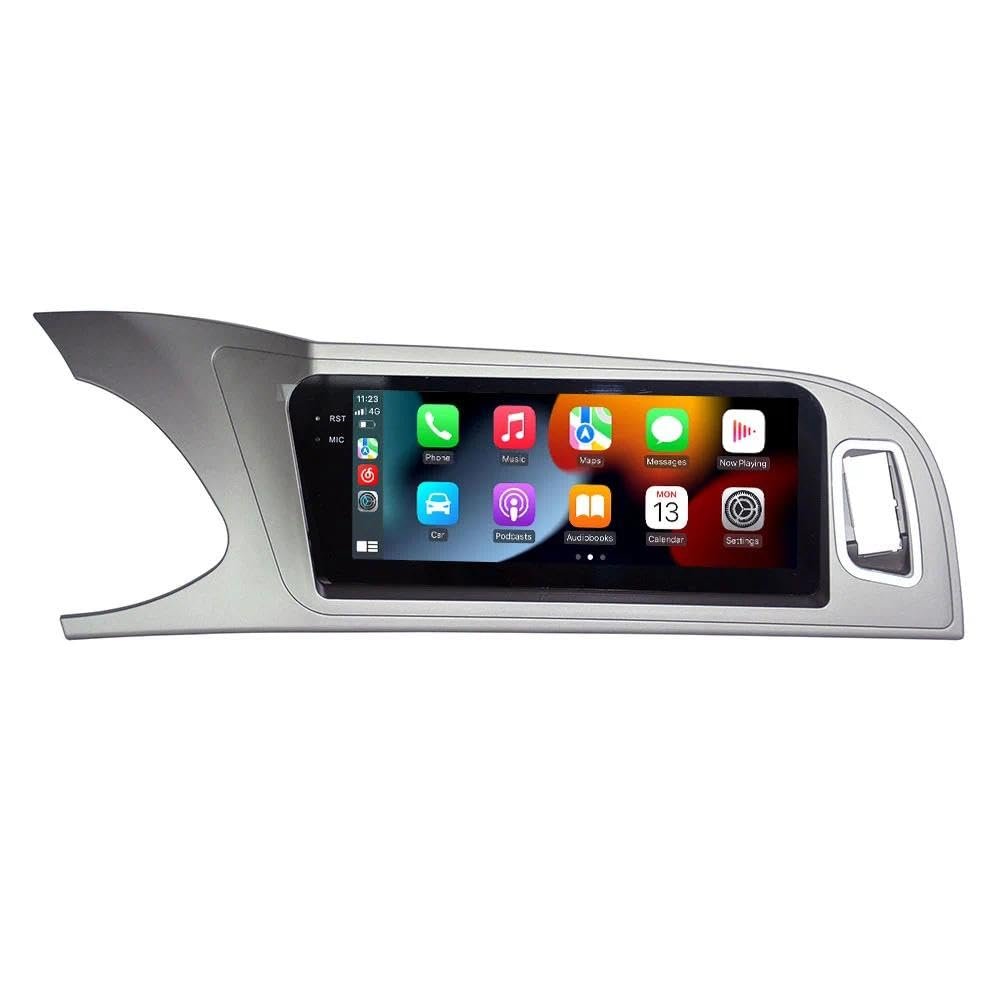 Android 13 Car Radio for Audi A5 2009-2015 Stereo Upgrade 8.8 Inch IPS Screen GPS Navigation with Carplay Android Auto Bluetooth SWC DSP RDS 4G WiFi(8G+64GB,2G Low end)