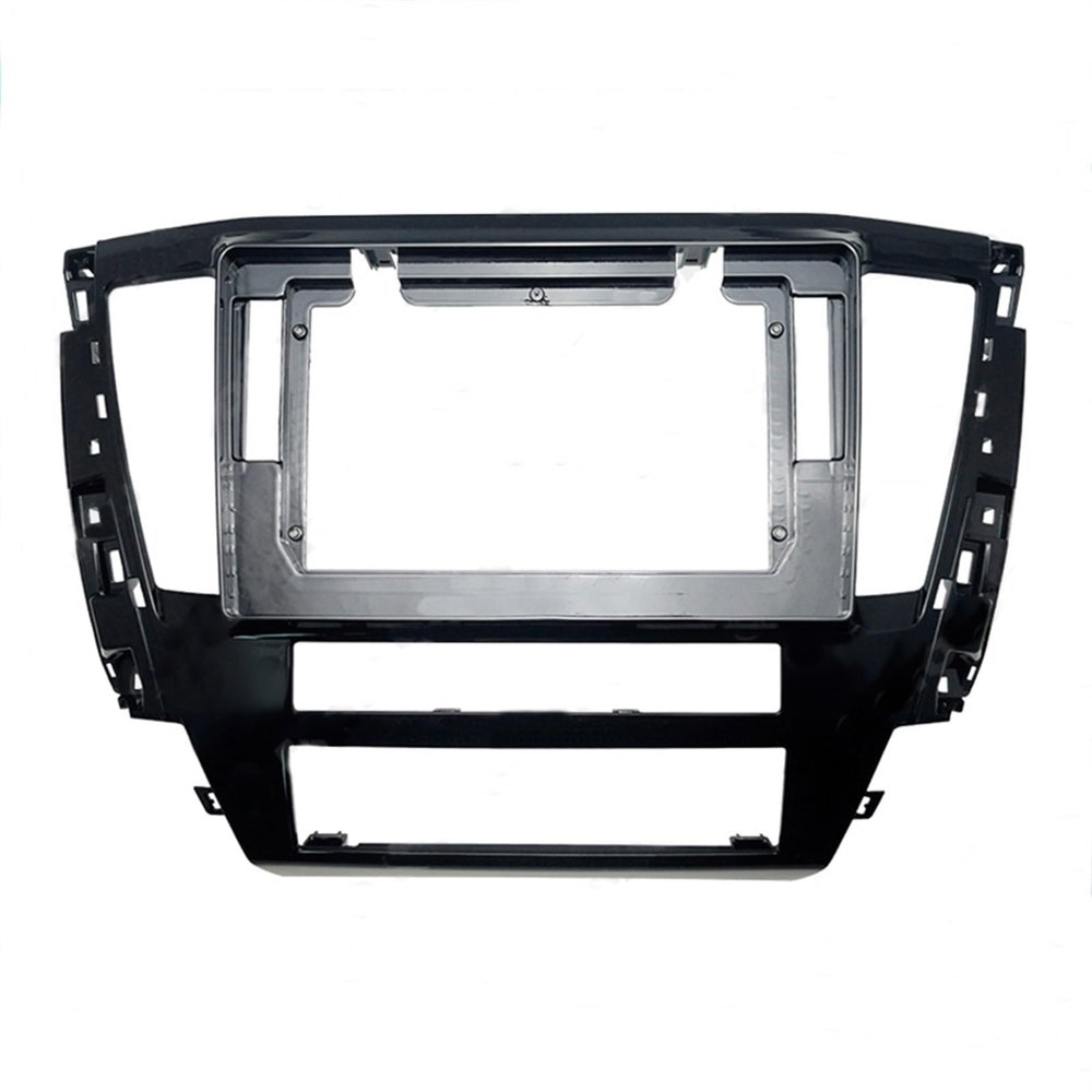 10.1Inch 2Din Installation Dash Kit Fits for Mitsubishi Mitsubishi Pajero Montero Sport 2017+ Aftermarket Android Car Radio Stereo Mounting Fascia Panel