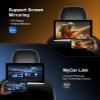 10.8" Android Car TV Headrest Monitor for Back Seat,Portable Rear Entertainment System Support Phone Wireless Mirroring 5G WiFi/HDMI/USB/Sync Touchscreen Video Players (2G+32G(2*PCS)) view 3