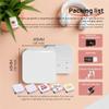 GizmoGlee MP3 Player: Portable, Screen-Free, with Wired Headphones & Speaker Play. with 4GB Memory Card (Stores 500+ Songs), HD Resin Panel, Ideal Student Gift. (Sunshine) view 4