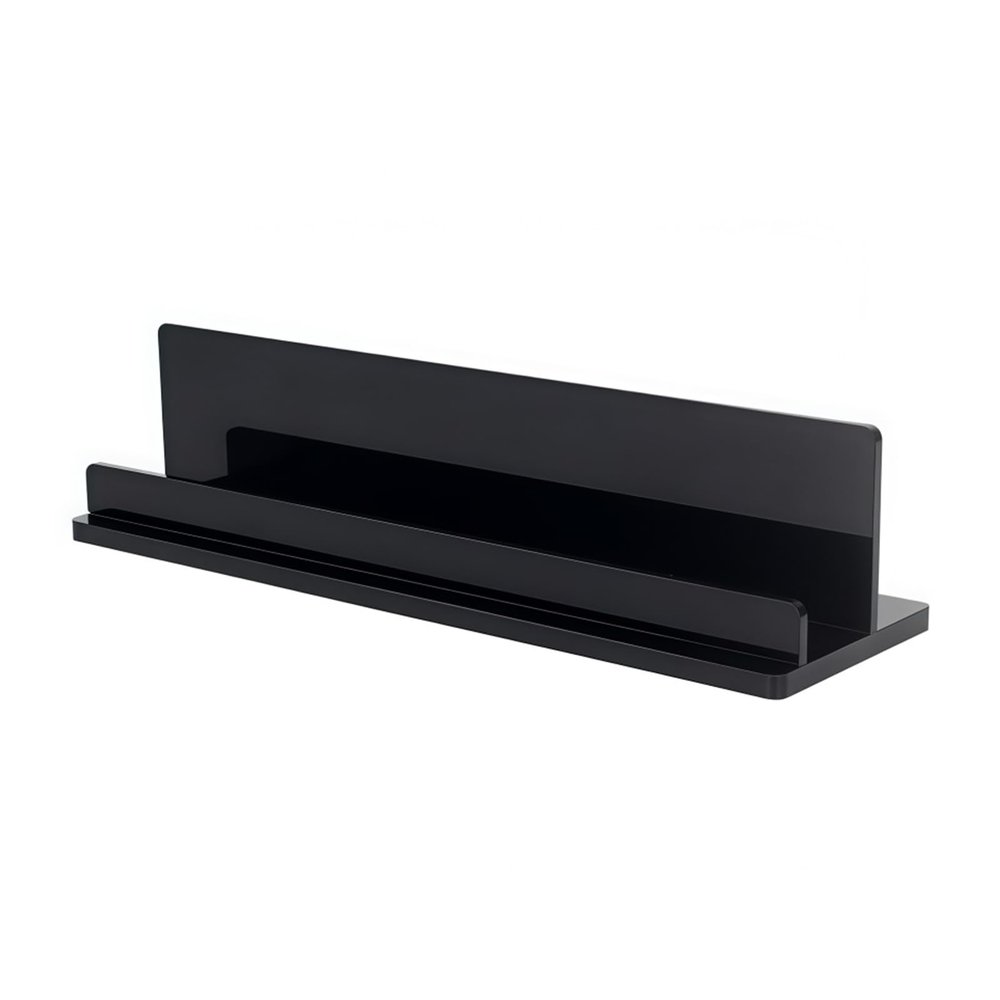 Geavonyg Practical Acrylic CDs Organizers Shelf Retro Styles Homes Decors Storage for Albums Art Frames Display Multipurpose Display Shelf