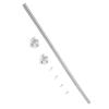 Buachois Door Loop, 40cm Long with Triangle Ends for Exposed Mortise Mounting, Metal Wire Cable Protector for Internet Door Lock Access Control System Video Line Network Line view 2