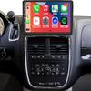 10 Inch Touch Screen Car Stereo with Carplay & Android Auto for Dodge Challenger 2008-2014 Support Bluetooth FM/GPS/AHD Backup Camera 2+64G view 1