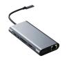 11-in-1 USB C Docking Station HUB TY>pe to HDMI 4K 3.0 5Gbps Transmission Splitter Adapter for(11-in-1 HDMI 100Mbps) view 2
