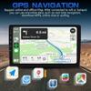 10 Inch Touch Screen Car Stereo with Carplay & Android Auto for Chrysler Aspen 2008-2010 Support Bluetooth FM/GPS/AHD Backup Camera 2+64G view 3