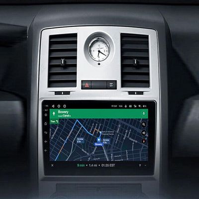 10 Inch Touch Screen Car Stereo with Carplay & Android Auto for Jeep Grand Cherokee 2008-2010 Support Bluetooth FM/GPS/AHD Backup Camera 2+64G