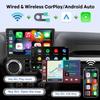 10 Inch Touch Screen Car Stereo with Carplay & Android Auto for Jeep Grand Cherokee 2008-2010 Support Bluetooth FM/GPS/AHD Backup Camera 2+64G view 2