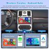 10 Inch Touch Screen Car Stereo with Carplay & Android Auto for Jeep Compass 2009-2017 Support Bluetooth FM/GPS/AHD Backup Camera 2+64G view 2