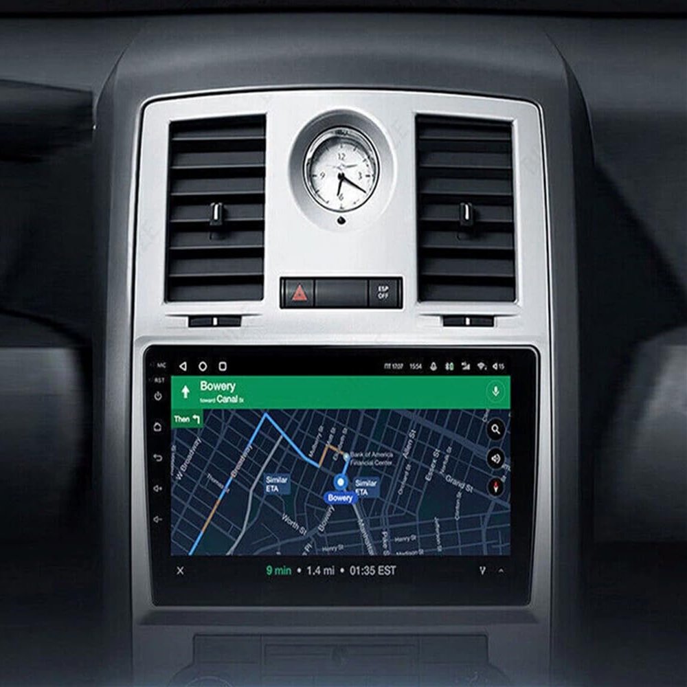 10 Inch Touch Screen Car Stereo with Carplay & Android Auto for Jeep Wrangler JK 2007-2017 Support Bluetooth FM/GPS/AHD Backup Camera 2+64G