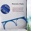 Oxygen Tank Stand Steel Gas Cylinder Fixed Rack for Factory/School/Hospital, Wall-Mounted Gas Cylinder Organizer Shelf Easy Install (1 Bottle) view 4