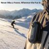 4K POV Camera for Winter Sports, Ski & Snowboard Action Cam with Smooth Stabilization, 170 Wide Angle, Wearable Hands-Free Video Recorder for Snowboarding, Skiing, Ice Skating (256G,Mix-4K) view 3