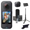 Insta360 X4 Air Tripod Selfie Stick Bundle | Lightest 8K 360 Action Camera for Epic Adventures, Perfect for Matterport 360 House Tour|Bundle Includes Tripod Selfie Stick, Lens Cap(256GB) view 1