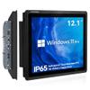 NORQIN 12.1" Fanless Industrial Panel PC,IP65 All-in-One Embedded Computer view 1