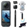 Insta360 X4 Air Dive Bundle | Lightest 8K 360 Action Camera for Epic Adventures, Replaceable Lenses, for Action, Vlogging| Bundle Includes Dive Case, Selfie Stick, Floating Grip, Lens Cap(256GB) view 1