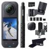 Insta360 X4 Air Skiing Bundle | Lightest 8K 360 Action Camera for Epic Adventures, Replaceable Lenses, for Action, Travel, Vlog| Bundle Includes Ski Pole Mount, Invisible Selfie Stick, Lens Cap(512GB) view 1