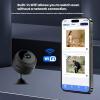 Mini Hidden Camera for Home Security & Baby Monitor, 0.9 Inch Wireless WiFi Spy Camera with Audio Video 1080P, Night Vision Motion Detection, Indoor Outdoor Pet Nanny Cam view 4