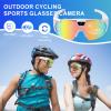 POV Glasses 4K Baseball Glasses with Camera, That Record Video and Audio | 2026 Upgrade, with Case & Cloth, 6 Options (#E) view 3
