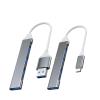 4 Ports USB 3.0 HUB Hubs Docking Stations Splitter 5Gbps OTG Adapter for PC Tablet Accessories(USB Black) view 2