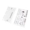 145 Keys Clear Keycaps for Cherry Height, KCA Transparent Keycaps Set, Universal Mechanical Keyboard Keycaps with Key Puller, ABS Material for DIY Customization on 60% to Full Size view 4