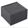 1457U1601BKEnclosures, Boxes, & Cases 1457U 160MM ENCL Black PNT V1 view 1