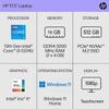 HP 17.3 Touchcreen Laptop - Backlit KB and Fingerprint Reader - Intel 13th 10-Core i5-64GB RAM, 2TB Storage - Win 11 and Microsoft 365 Web w/o Mouse view 3