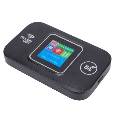 CCYLEZ 5G LTE Mobile Hotspot Router Reliable 300Mbps Portable WiFi for Travelers 12 Devices ABS Pocket Hotspot Device