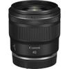 Canon RF 45mm f/1.2 STM Lens Compatible with Canon RF Mount Bundle with Tiffen UV Filter + Lens Cap Keeper + Cleaning Kit + Cleaning Cloth (5 Items) view 2