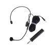 Yoidesu Flexible Microphone Headset, HiFi Sound Adjustable Wired Microphone with 3.5mm Audio Plug, Ergonomic Mic for Voice Amplifiers for Public Speaking, Tour Guiding view 1