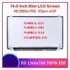 1366768 HD 30-pin EDP 14.0-inch Laptop LED Display LCD Screen Parts, N140BGA-EA3 N140BGA-EB3 N140BGA-EA4 Rev.C1 NT140WHM-N31 Replacement Parts view 2
