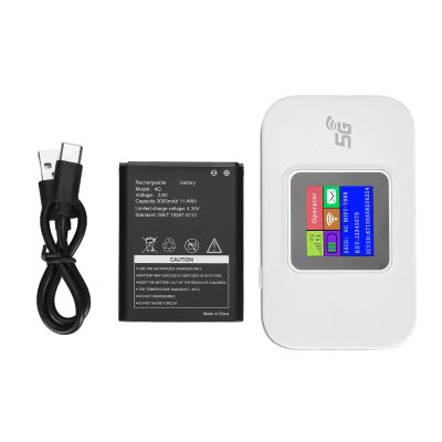 Cryfokt 4G LTE 300Mbps High Speed Mobile WiFi Router with SIM Card Slot for Global Travel, Portable Hotspot Device, Mini Wireless Internet Modem for Camping, Vacation Homes