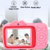 Bewinner Digital Cameras, 4K 64MP Dual Screens Camera, 18X Digital Zoom, Video HD Camera wiith Fill Light for Travel Outdoor Photography (Pinkish) view 3