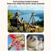 Bewinner Digital Cameras, 4K 64MP Dual Screens Camera, 18X Digital Zoom, Video HD Camera wiith Fill Light for Travel Outdoor Photography (Pinkish) view 4