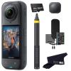Insta360 X4 Air Extended Selfie Stick Drone View Bundle| Lightest 8K 360 Action Camera for Epic Adventures, Replaceable Lenses| Bundle Includes 3M Invisible Extended Selfie Stick, Lens Cap(256GB) view 1