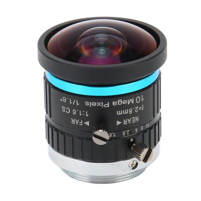 Yinhing Cs Mount 10Mp 2.8Mm Length Lens with Manual and Low Distortion for High Performance CCTV Security and Industrial Cameras