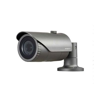 Hanwha Vision HCO-6070R 2MP IR DWDR Outdoor TVI/AHD/CVI/CVBS Bullet Camera with 3.2~10mm (3.1x) V/F Lens, BNC Connection.