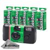 Fujifilm QuickSnap Flash 400 Disposable 35mm Camera  ISO 400, 27 Exposures, Built-in Flash, 5-Pack + Microfiber Cleaning Cloth view 1