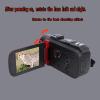 Bewinner 1080P 24MP Video Camera Camcorder, Digital Camera Recorder with 270 Degree Rotation Screen, 18X Digital Zoom & 3.0 Inch Screen Night Vision DV Vlogging Cameras (Red) view 4