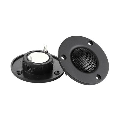 2Pcs 74MM Tweeter Audio Speakers 4 8 Ohm 20W Treble Speaker 25 Core Silk Diaphragm Loudspeaker for Desktop Bookshelf(8 Ohm 20W Speaker)