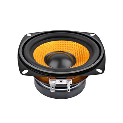 1Pc 4Inch Audio Portable Speaker 4 Ohm 15W Bass Professional Multimedia Subwoofer Speakers for Sound System