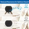 Speaker Wooden Base for Homepod mini Stand Speaker Desktop Anti-Slip Bracket Speaker Stand Holder view 3