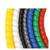 1/5M Winding Tube Wire Organizer Cable Protection Sleeve Spiral Wrap Protector 8/10/14/16/20/25mm(Black,25mm X 5Meters) view 2