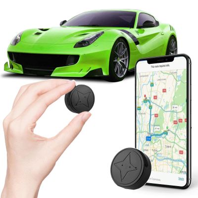 Mini GPS Tracker for Vehicles No Subscription - Tracker Device for Vehicles No Monthly Fee Car Tracker Device Hidden Undetectable Magnetic Real-Time Tracking Device, for Cars Kids Dogs Trucks