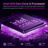 CHUWI 2 in 1 Laptop Tablet, 8GB RAM 256GB SSD, Intel Core i3 (3.9GHz), Hi10 X2 Windows 11 Tablet with Magnetic Keyboard, 10.1'' HD Touchscreen Display, 5MP Camera, WiFi 6, BT 5.3 view 2