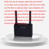 30MW RF Wireless Repeater Signal Amplifier Learning Code Extender for Call Button 433MHz Restaurant with Power Adaptor and 2 Antennas (US) view 3