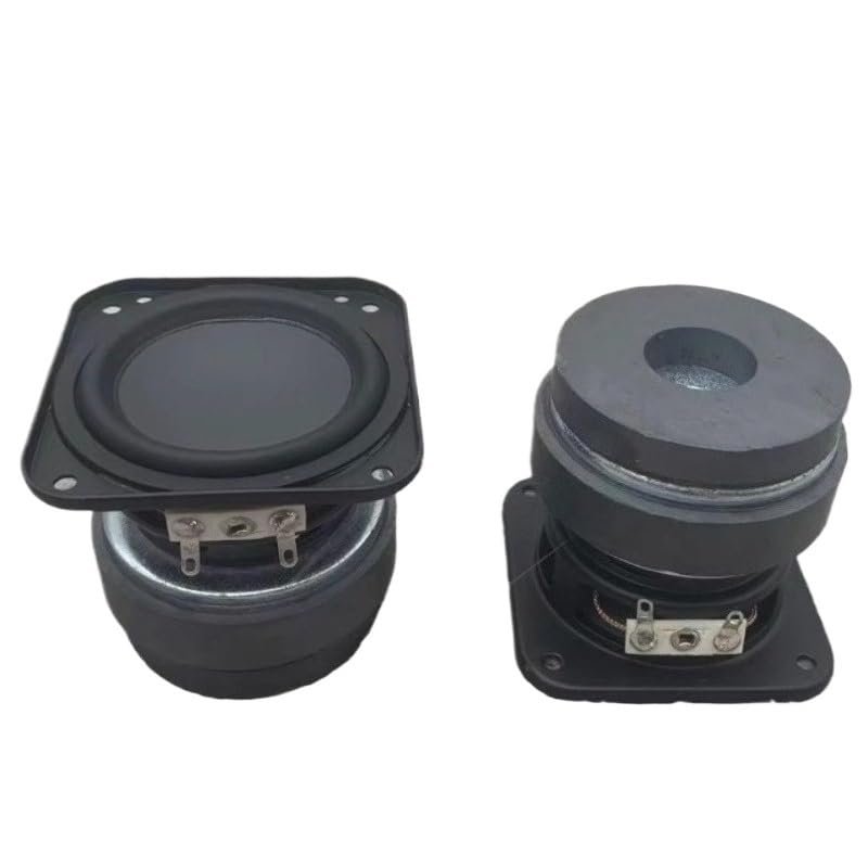 2Pcs 2.25 Inch Full Range Audio Power Speaker 4Ohm 20W Waterproof Basin Long-Stroke Louspeaker for JBL Bluetooth